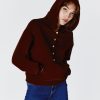 Femme BZB Sweat | Sweat A Pressions Marron