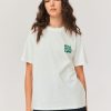 Femme BZB Tee-Shirt & Polo | T-Shirt Imprime Devant/Dos Blanc