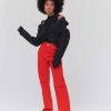 Femme BZB Jeans | Jean Straight Couleur Rouge