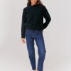 Femme BZB Pull | Pull Maille Col Rond Bleu Fonce