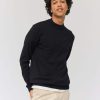 Homme BZB Pull | Pull Col Montant Noir