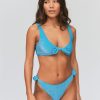 Femme BZB Maillots De Bain | Haut De Maillot De Bain Brassiere Dallas Bleu