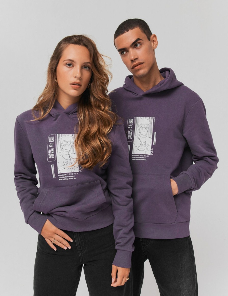 Femme BZB Sweat | Sweatshirt "Naruto" Violet