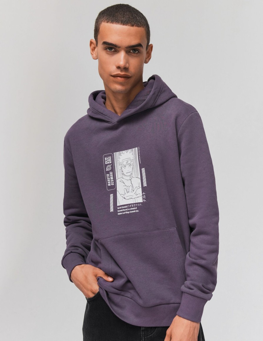 Femme BZB Sweat | Sweatshirt "Naruto" Violet