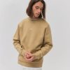 Homme BZB Sweat | Sweat Col Rond A Message Beige