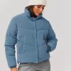 Femme BZB Manteau & Doudoune | Doudoune Unie Bleu