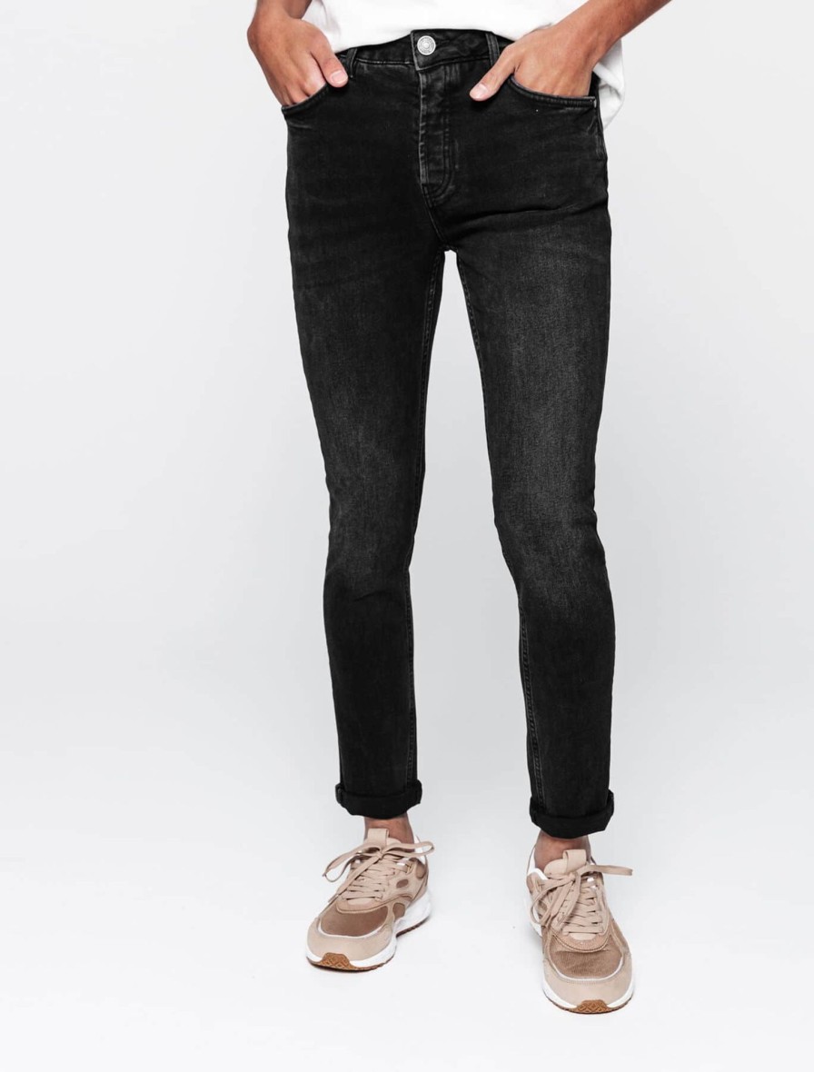 Homme BZB Jeans | Jean Slim Noir