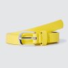 Femme BZB Ceinture | Ceinture Fine Fluo Jaune