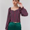 Femme BZB Chemise & Blouse | Blouse Imprime Multicolore