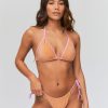 Femme BZB Maillots De Bain | Haut De Maillot De Bain Triangle Las Vegas Orange