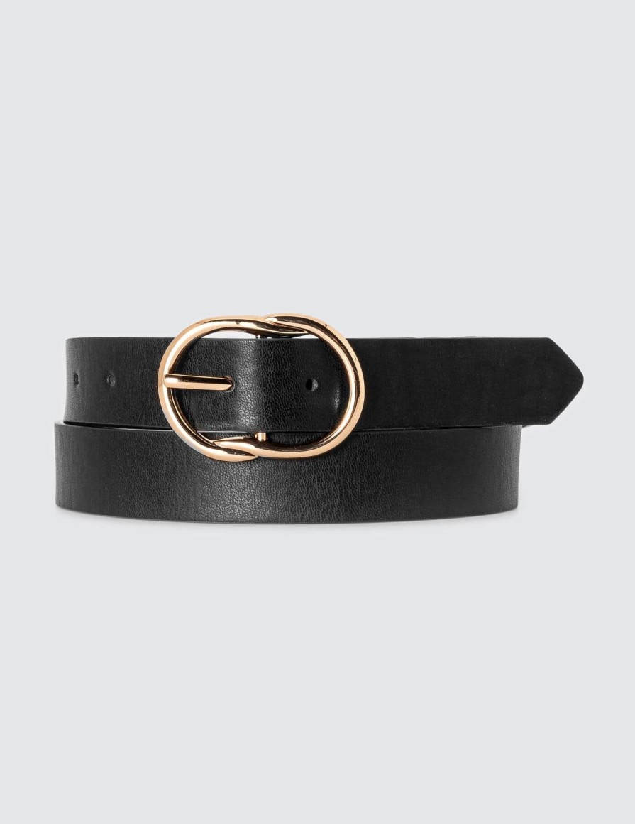 Femme BZB Ceinture | Ceinture Basique Noir