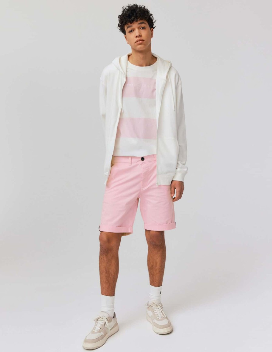 Homme BZB Bermuda | Bermuda Chino Rose Pale