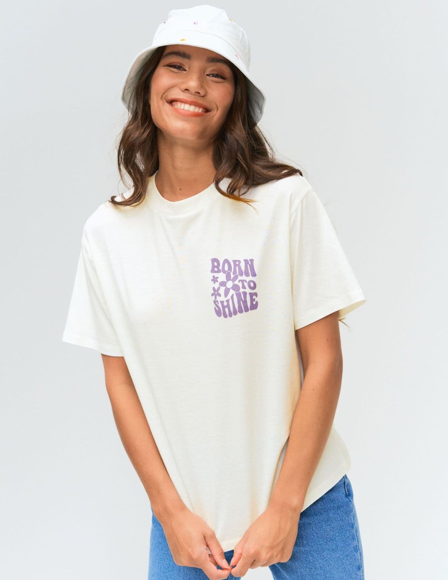 Femme BZB Tee-Shirt & Polo | T-Shirt Born To Shine Lila