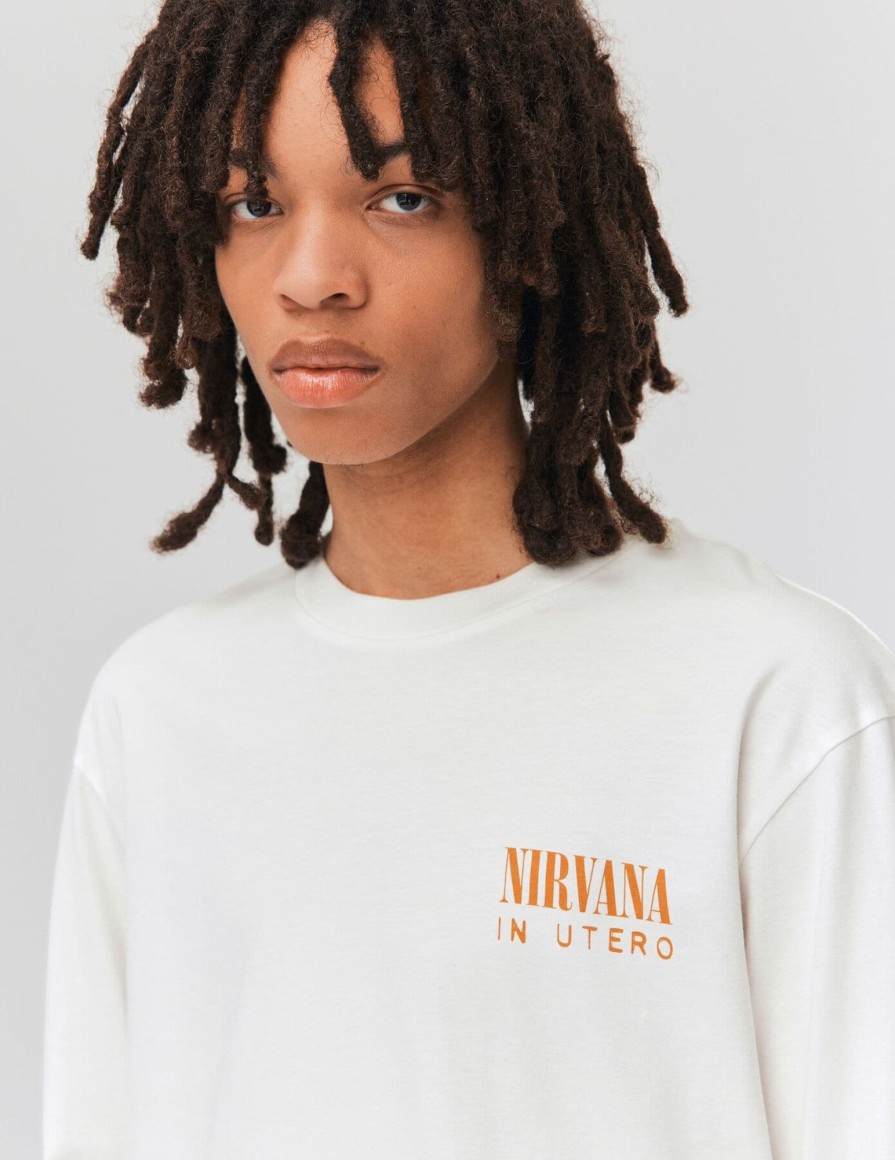 Homme BZB Tee-Shirt | T-Shirt Collab "Nirvana" Blanc