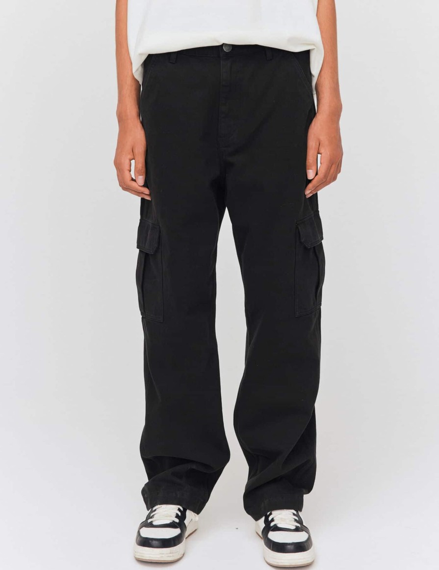 Homme BZB Pantalon | Pantalon Cargo Noir