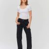 Femme BZB Jeans | Jean Cargo Noir