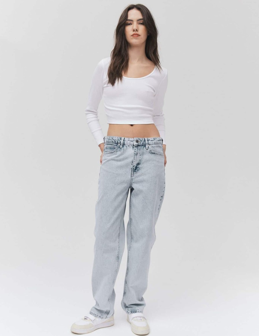 Femme BZB Jeans | Jean Boyfriend Bleu Moyen