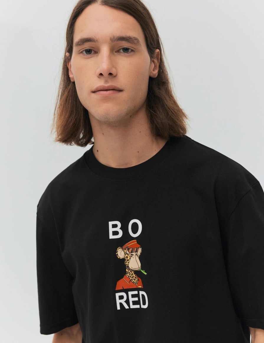 Homme BZB Tee-Shirt | T-Shirt Collab Bored Of Directors Noir