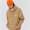 Homme BZB Sweat | Sweat A Capuche Imprime Devant Dos Xl Beige