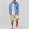 Homme BZB Bermuda | Bermuda Uni Style Jogger Beige