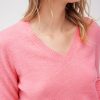 Femme BZB Pull | Pull Basique Col V Rose