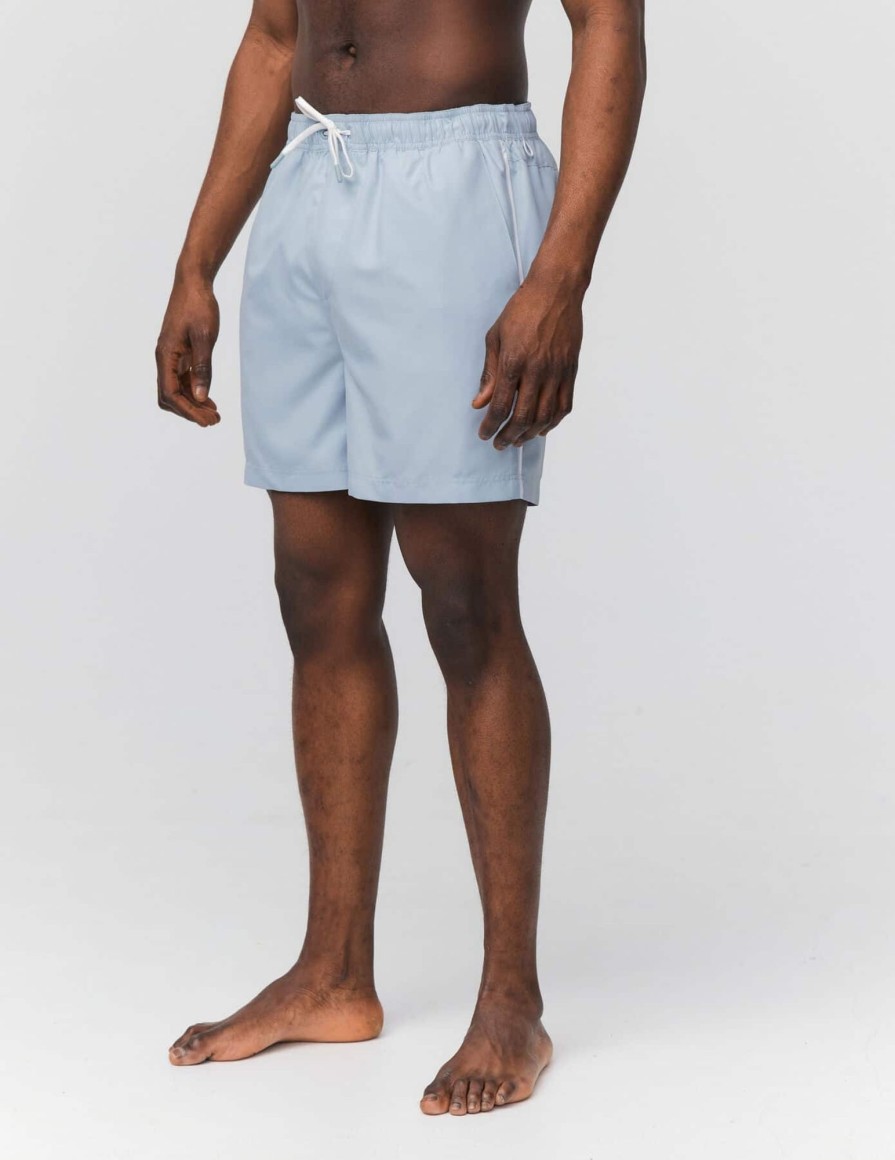 Homme BZB Shorts De Bain | Short De Bain Palma Bleu