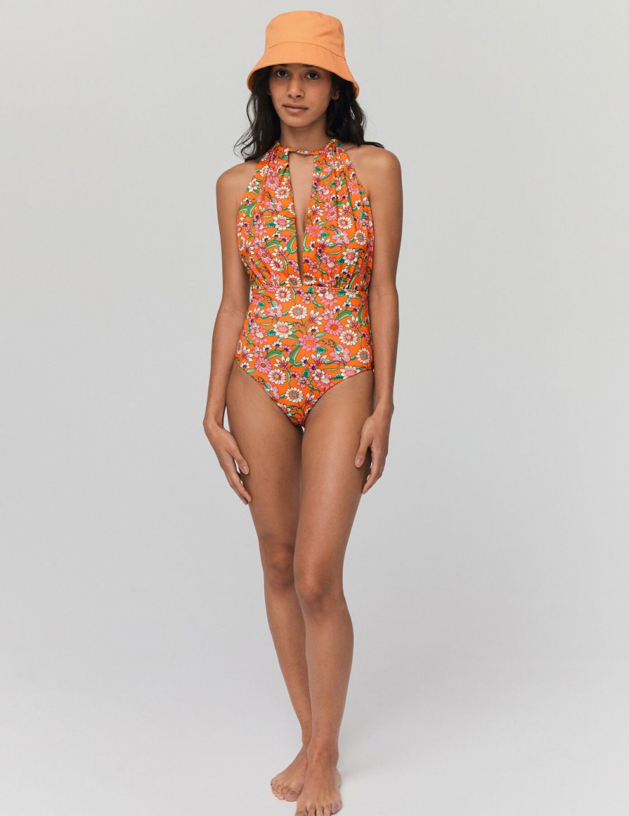 Femme BZB Maillots De Bain | Maillot De Bain 1 Piece Atlanta Multicolore